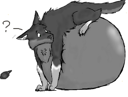 Inflated wolf