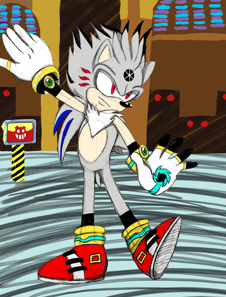 Silver,Shadow and Sonic Fusion+ SpeedArt