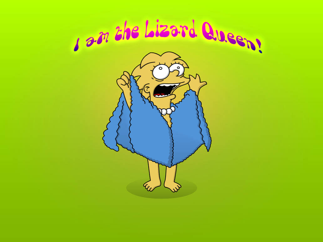 I am the Lizard Queen by Simpsonix