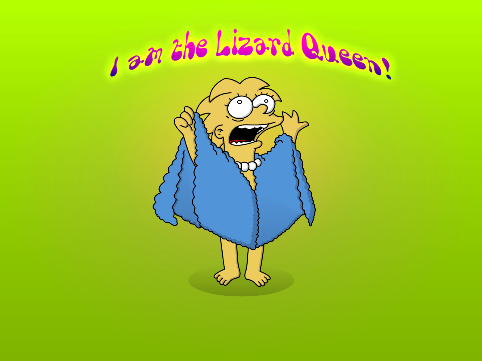 I am the Lizard Queen by Simpsonix