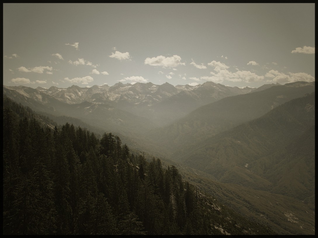 faded mountains