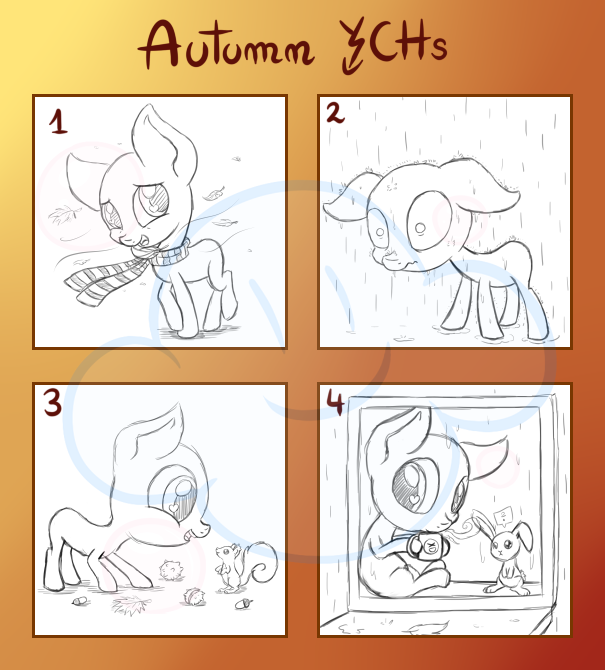 Autumn YCHs Pack - CLOSED