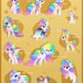 Reference Sheet - Rainbow Star