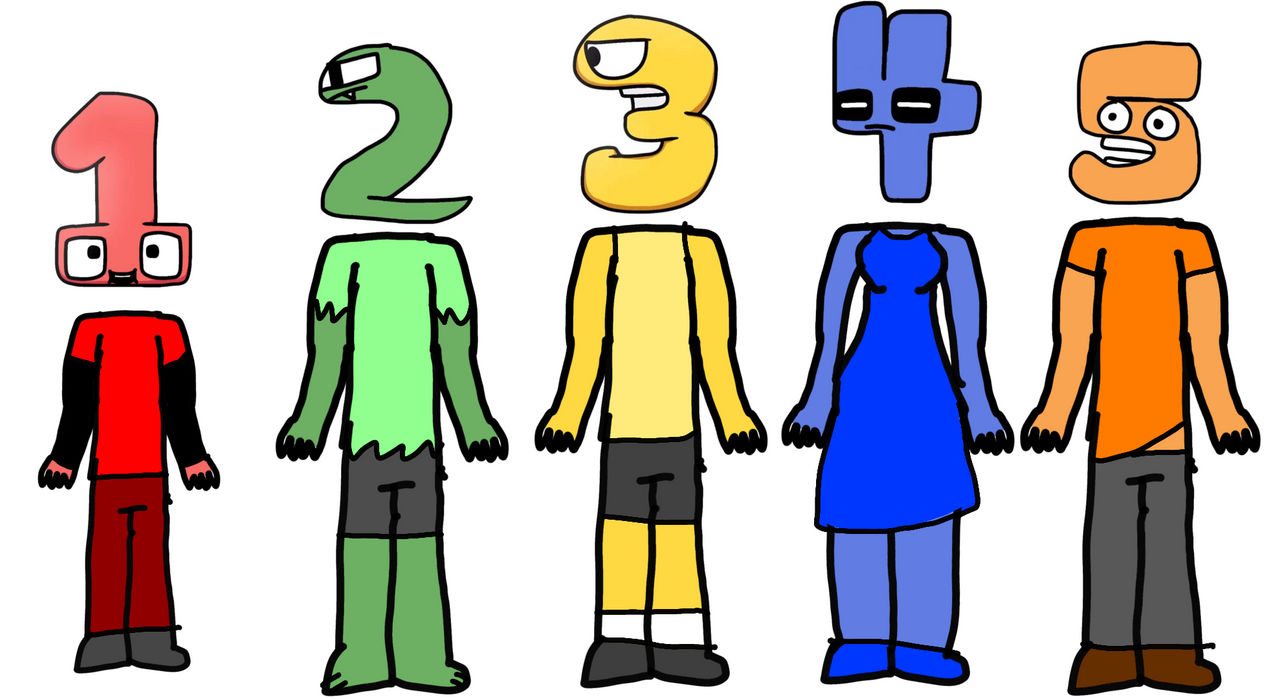 Number Lore Rabbit Humans SES number lore Humans (1-20) by Marinka55 on DeviantArt