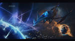 Earth, 1ZZZ8TT5 and Helena 3000 by sheer-madness