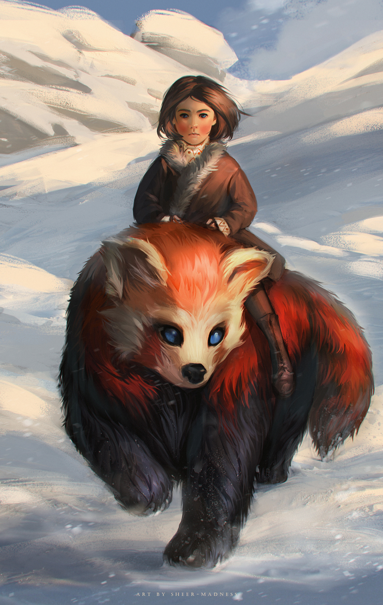 red panda