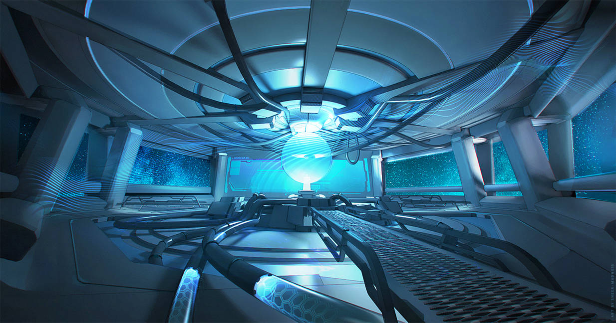 Игры будущего зал. Sci Fi интерьер реакторной. Интерьер космического корабля. Космический корабль изнутри. Комната в космическом стиле.
