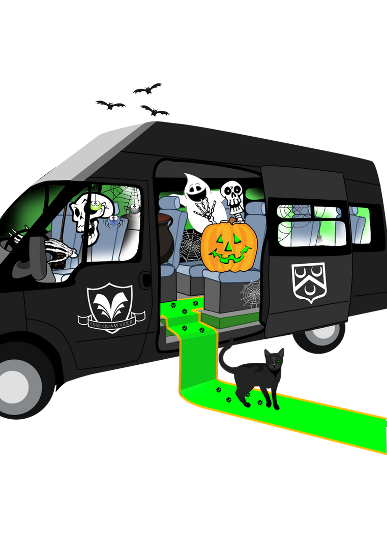 Werewolf Bus Halloween Bus by Fabricc on DeviantArt