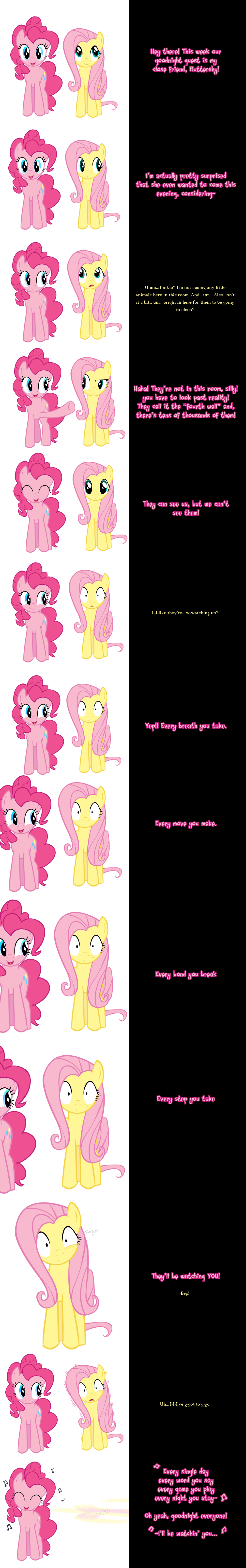 Fluttershy says Goodnight!