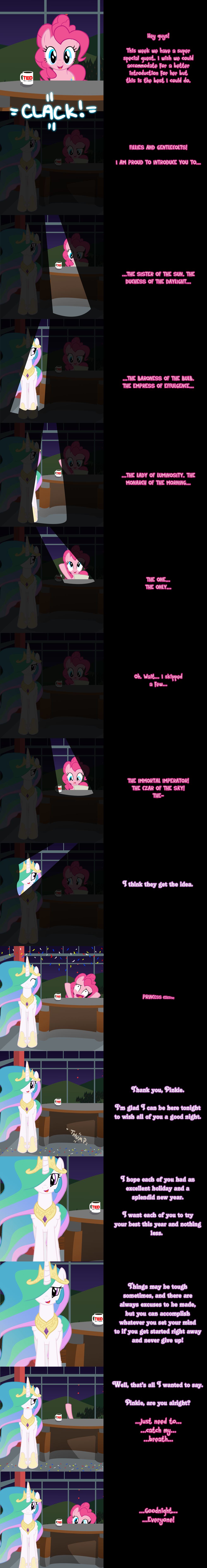 Pinkie Says Goodnight - Princess Presentation