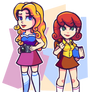 Stardew Valley - Haley and Penny