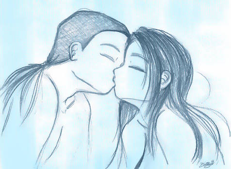 Sketch of a Kiss