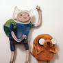 Paper Quilling - Adventure Time - Jake and Finn