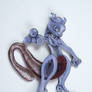 Pokemon Paper Quilling Art 150 Mewtwo