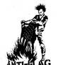 ANTI-FLAG -punk burning flag-