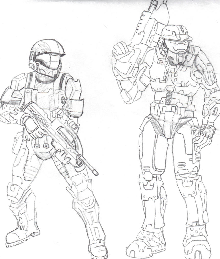 ODST and Master Chief