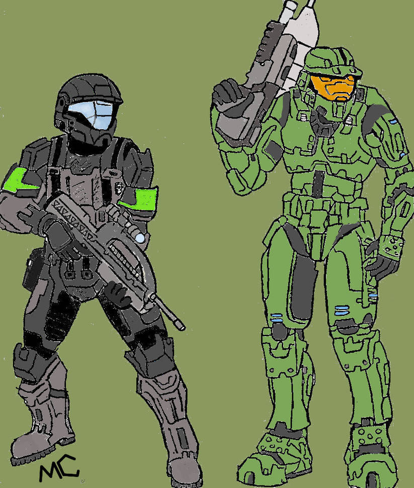 Master Chief Color Chart ODST with Master Chief -color- by CrashyBandicoot on DeviantArt