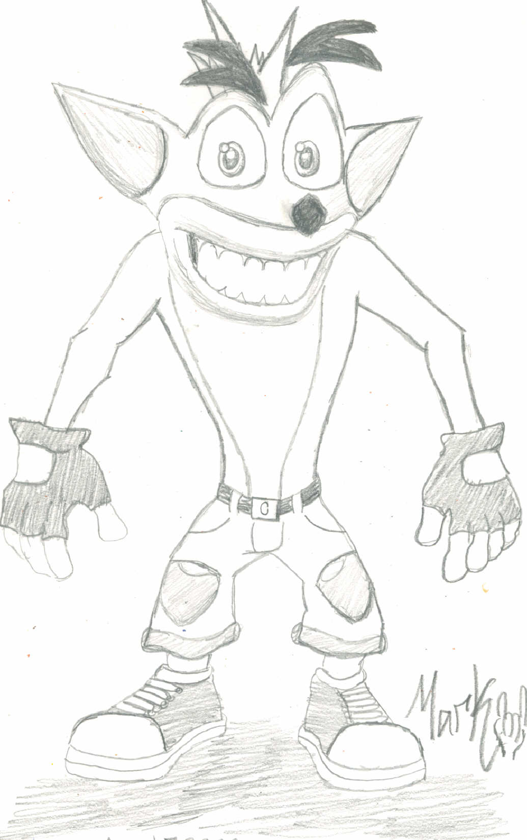 Outlined  Twinsanity Crash