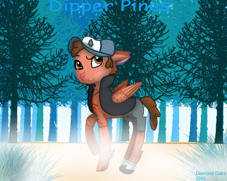 Dipper Pines as a pony