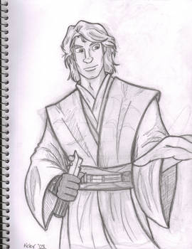 Final Anakin Pencil Sketch