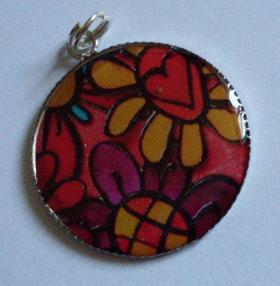 Flower pendant