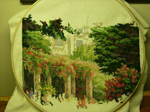 Floral Retreat  Cross Stitch 4