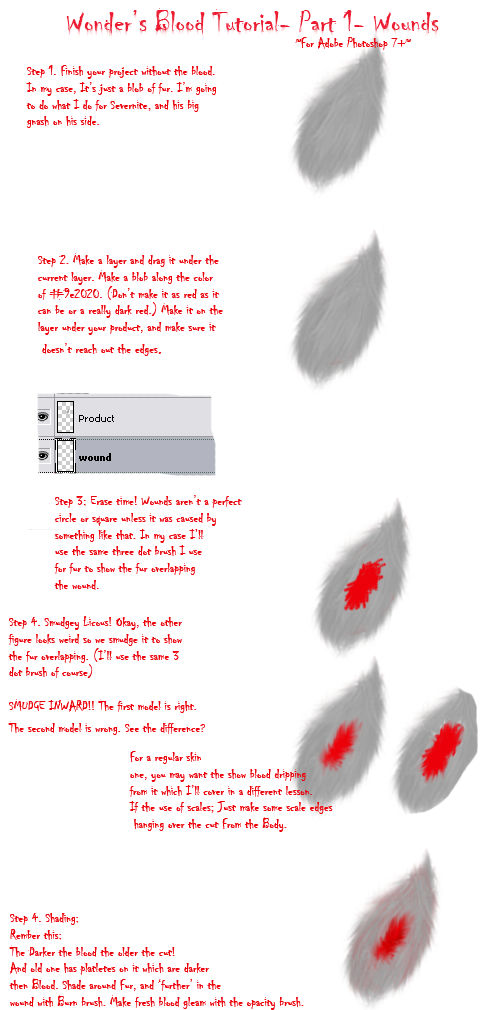 Blood Tutorial Part 1 By Wonder785 On Deviantart Blood Tutorial Part 1 By Wonder785 On Deviantart