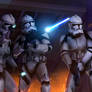 Clone trooper boarding party