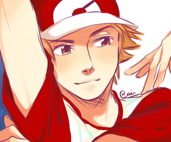 Trainer Red by pluehunter on deviantART  Pokemon red, Pokemon trainer red,  Pokemon