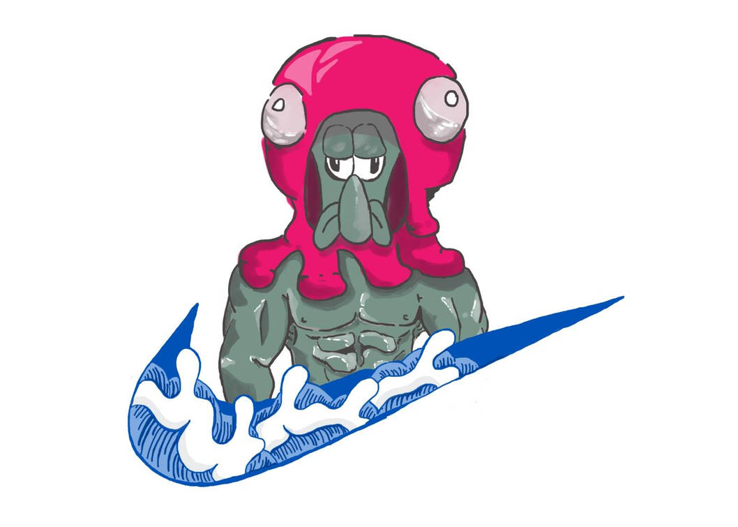 Nike Squidward Logo by catalincalinescu on DeviantArt