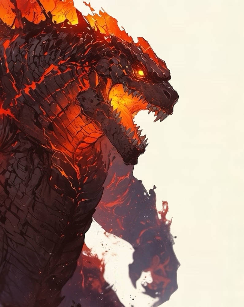 Burning Godzilla By Aiartjoint On DeviantArt burning-godzilla-by-aiartjoint-on-deviantart