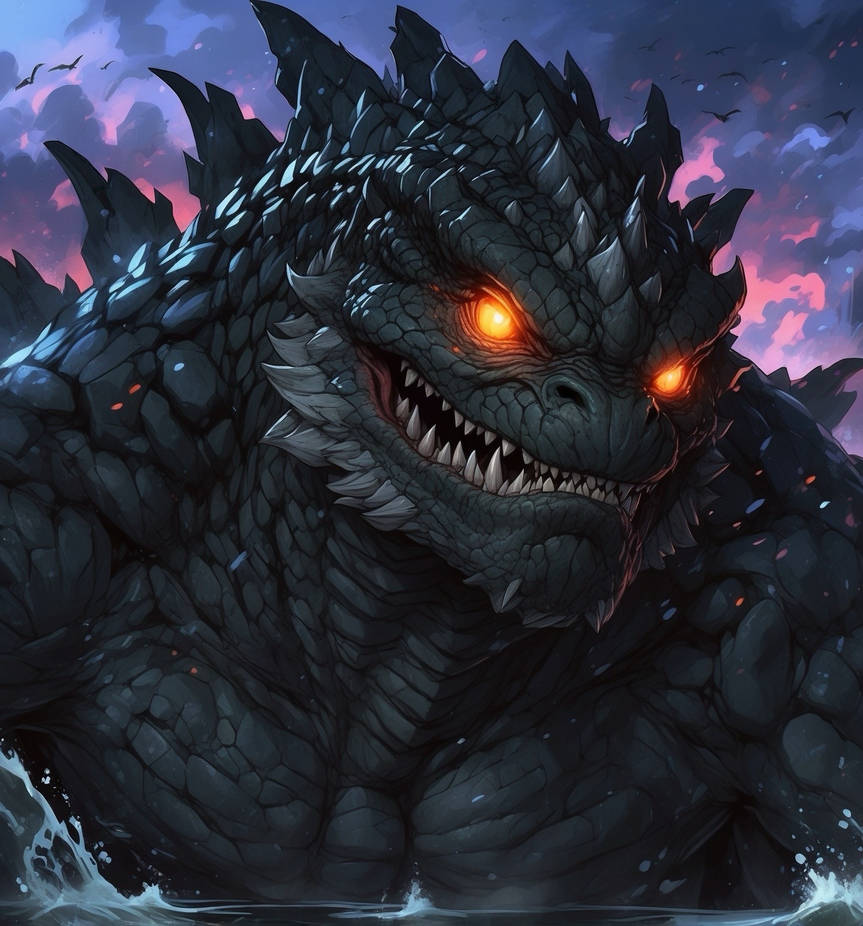 Godzilla Splinter Godzilla by Aiartjoint on DeviantArt