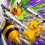 Pikachu Vs Beedrill