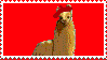 French The Llama Stamp by SammieSparxx