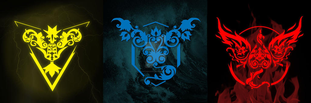 Pokemon Go Teams by MitsukiZero on DeviantArt