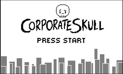 Corporate Skull - Title Screen