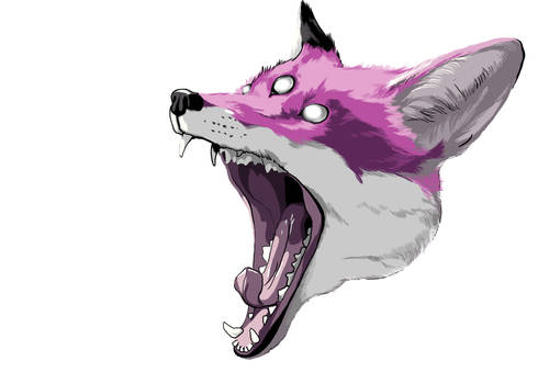 Pink fox