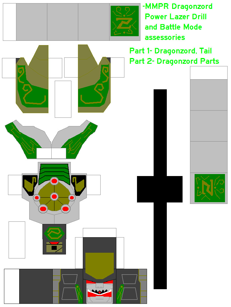 Power Rangers on SentaiPapercraft - DeviantArt
