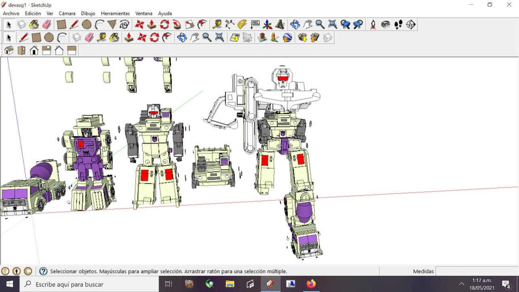 Combainer Paper G1 devastator combiner papercraft WIP by rexxkentrix on DeviantArt