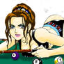 Sexy pool Hustler