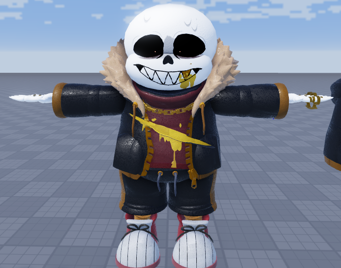 Wounded Fell Sans by Flybydogey101 on DeviantArt