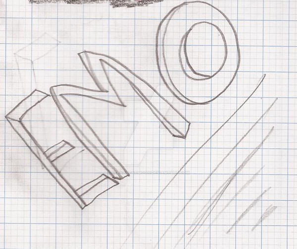 Letter R Emo Design Emo - letters by ElenaStarMoon on DeviantArt