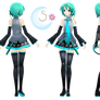 Miku Short Hair up [done/reference]