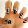Palm trees summer nails