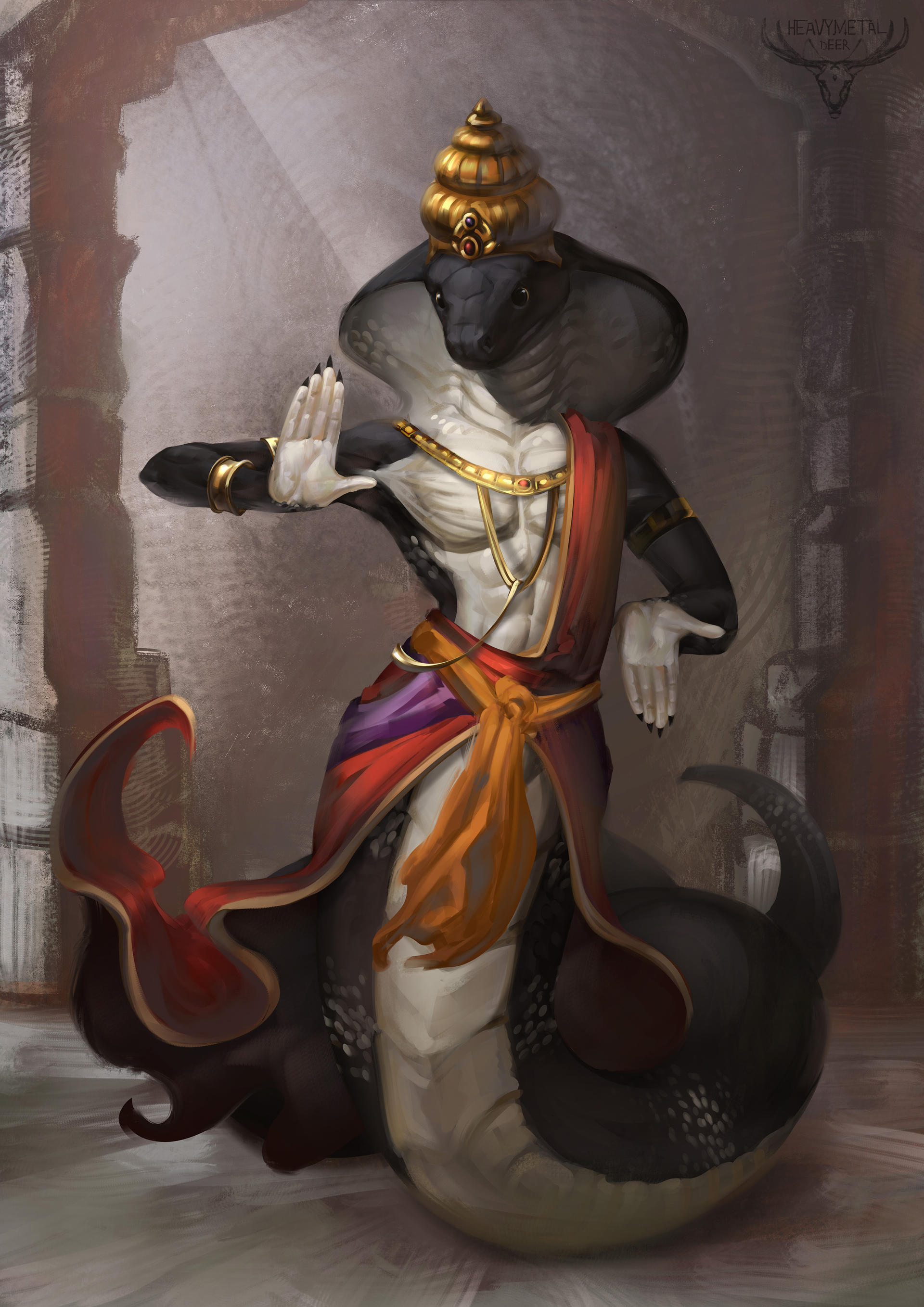 Sketch Commission Naga Dancer By Heavymetaldeer On DeviantArt sketch-commission-naga-dancer-by-heavymetaldeer-on-deviantart