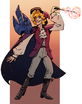 Warlock and his familiar