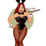 Bunny Girl Cartoon Pin Up