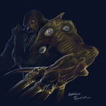 Resident Evil Tyrant fan art by Furgur
