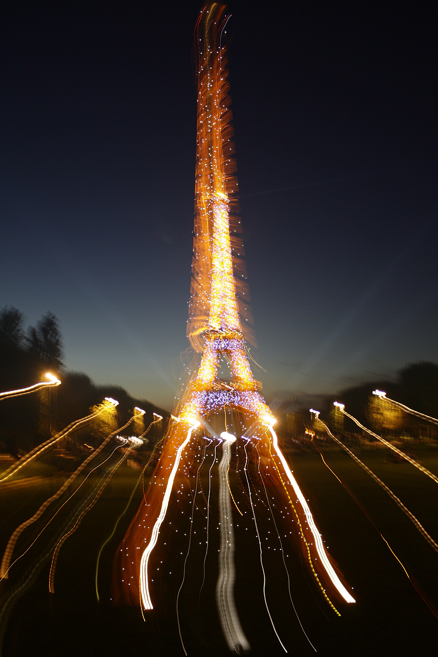 Eiffel Tower. Magic