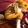 scrap renamon in color